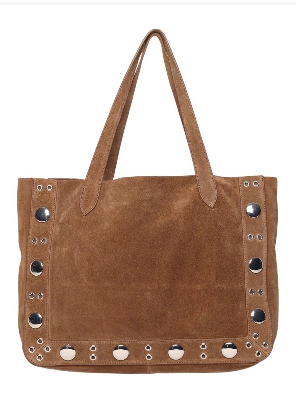 Walter Baker Suede Studded Tote